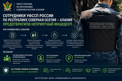 Пресечена попытка помешать судебным приставам во Владикавказе
