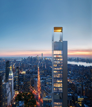 «Меганом» построит на Манхэттене супертонкий небоскреб
