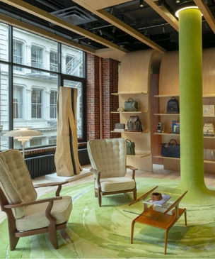 Обновленный шоурум Longchamp в Нью-Йорке по дизайну Heatherwick Studio