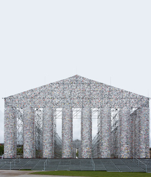 В Германии построили копию Пантеона из запрещенных книг