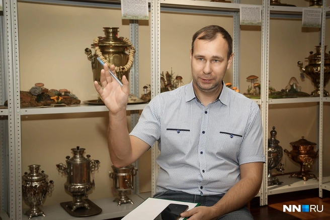 Старший научный сотрудник отдела природы Александр Варенов | Источник: Наталья Бурухина / NN.RU