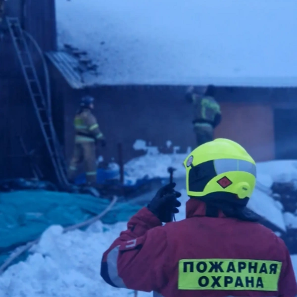 Пожарная охрана тушила огонь более трех часов | Источник: МЧС Республики Алтай