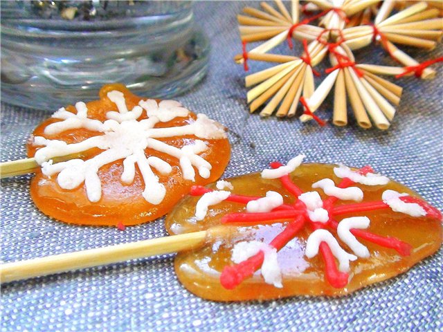 Леденцы на палочке для детского пр...