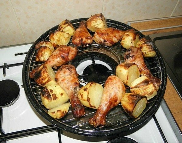 Сбор заказов. 4*удо г*риль-г*аз -...