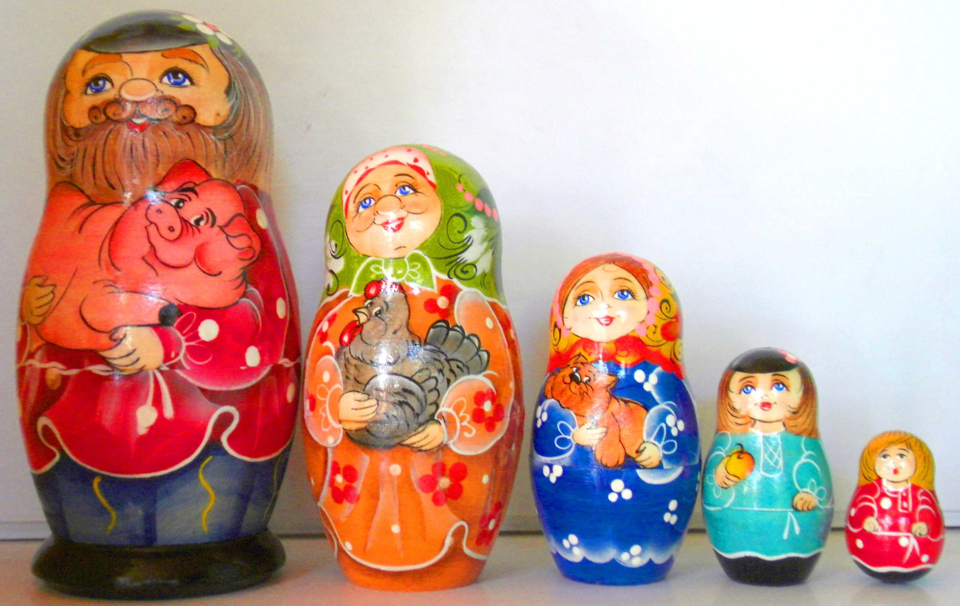 Сбор заказов. Матрёшки-герои мульт...