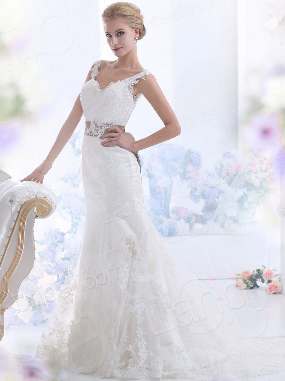 Пышное свадебное платье всегда мож...