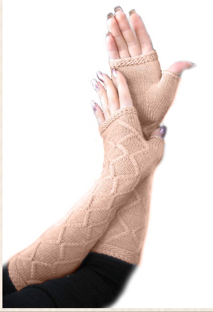 Сбор заказов. Вязанные перчатки дл...