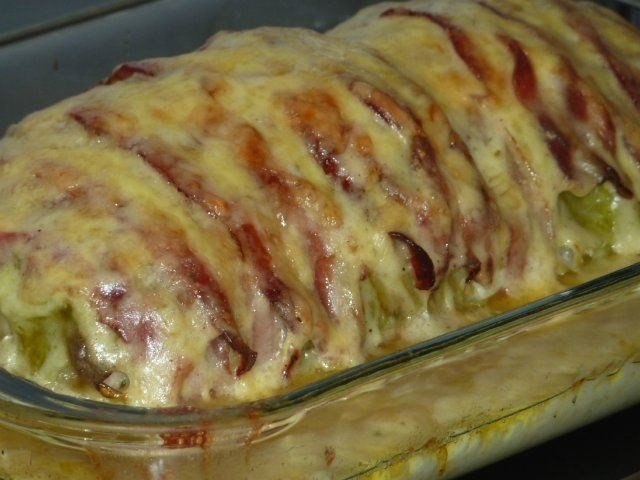 Мясной рулет &laquo;Голубец&raquo; в сливочном...