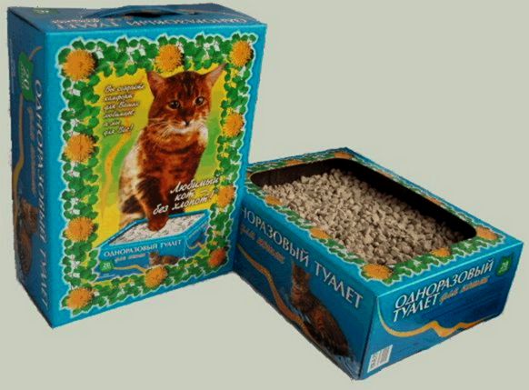 Любимый кот - без хлопот! Одноразо...