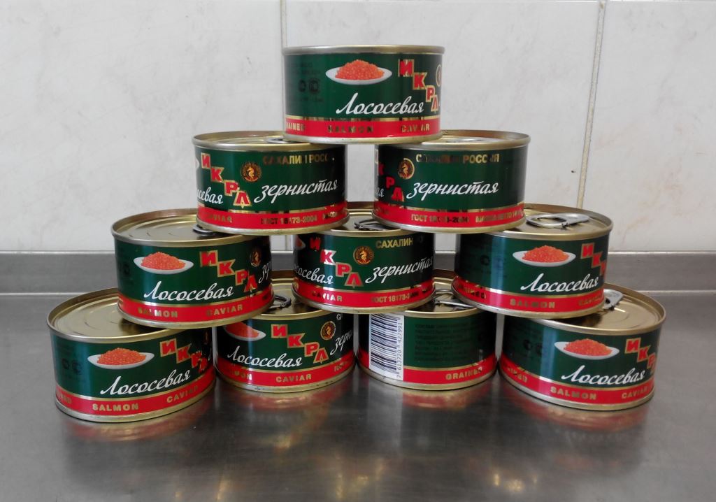 Сбор заказов. Икра красная и черна...