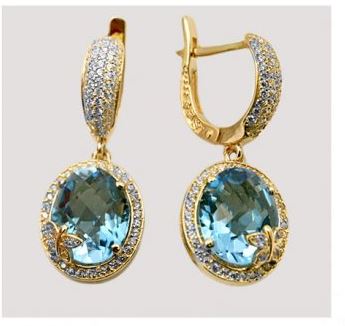 Золото. Ювелирные изделия с драгоц...