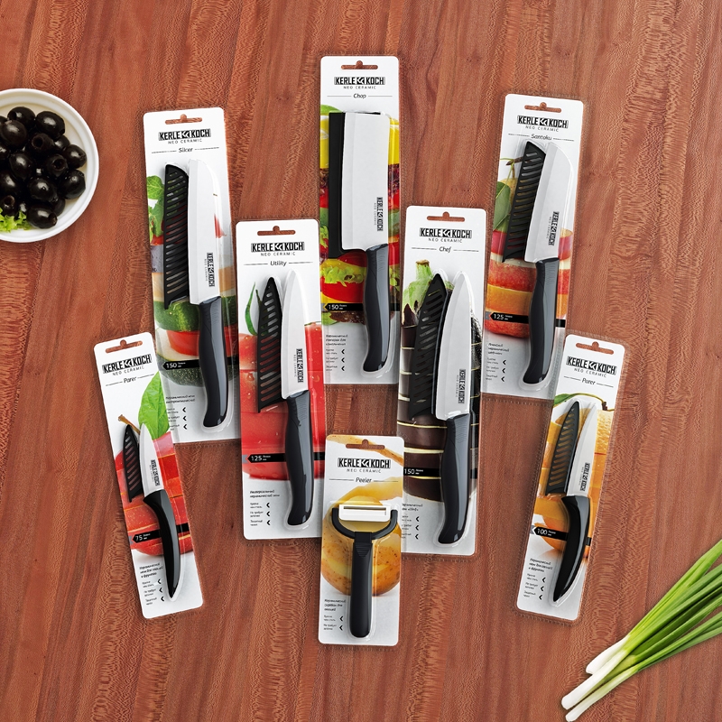 Керамические ножи и наборы столовы...