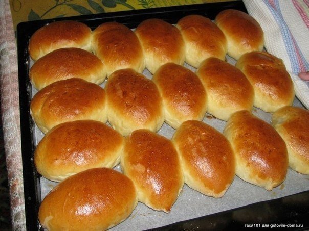 Пирожки с капустой 

тесто: 
кефир...