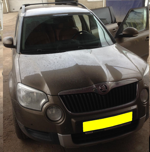 ������ ������������ ����� Skoda Yeti