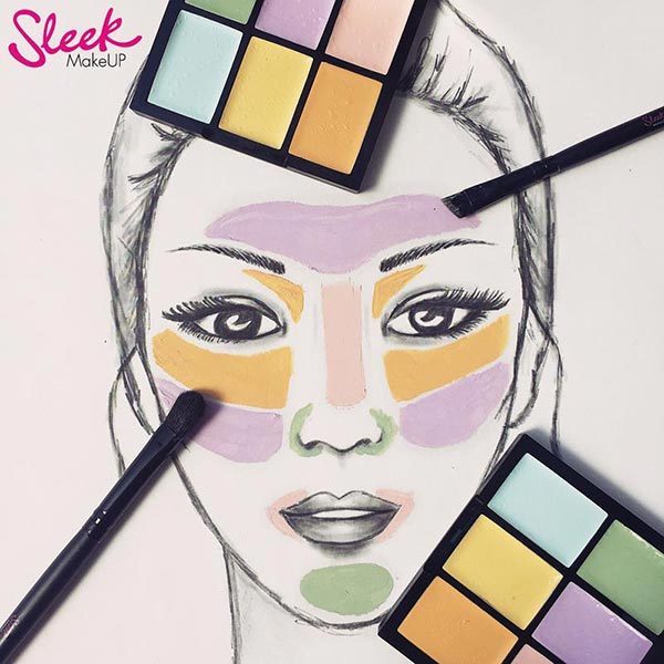 ������� �� SLEEK MAKEUP: Colour Corrector Palette!!