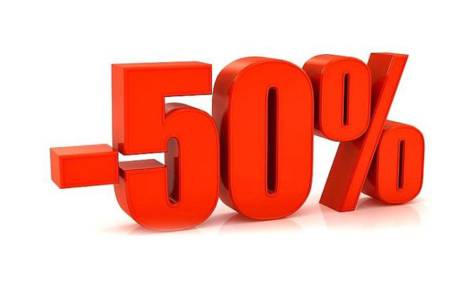 ����������! ���� �� 21.02. ������ 50% �� ������������� �������� ���������� �������� ������ (���� ��� ���� �� 172 ���., ������� �� 55 ���., ���� ��� ��� �� 55 ���., ���� �� 225 ���., ������ �� 117 ���., ������� ��� ��� 56 ���. � ��.) ������� � ������+���. 