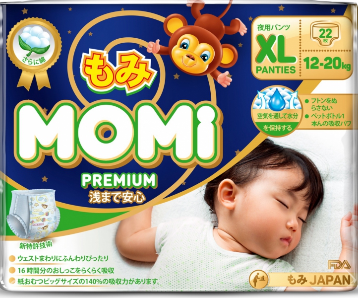 �������� ���������� Momi, Goon, Moony, Omutsu, Genki. ������� Momi Premium � ������! ���������� 12%. ���� 10/18