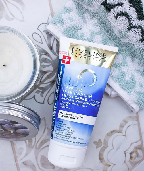 ���� ��� ��������� ����������� ����, ������ �����, ����� � ����������� �� ����, ��� ����������� ������� ������� ��������� ����-�����-����� 8 � 1 ������ ������������� ���� � ����������� �������� � �������� �� ����� Facemed+ �� Eveline.  ����������� ��� ���