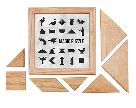 ����� ���������� �������� ����������� IQ puzzle