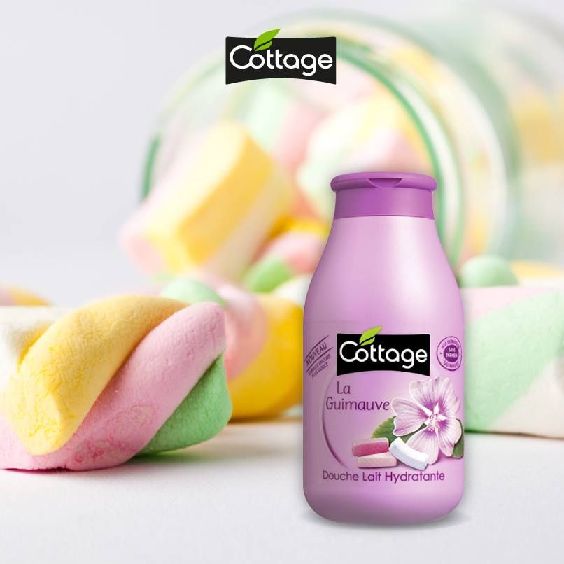 ���� ��� ���� ����� ���������� MOISTURIZING SHOWER GEL MARSHMALLOW 250�� cottage