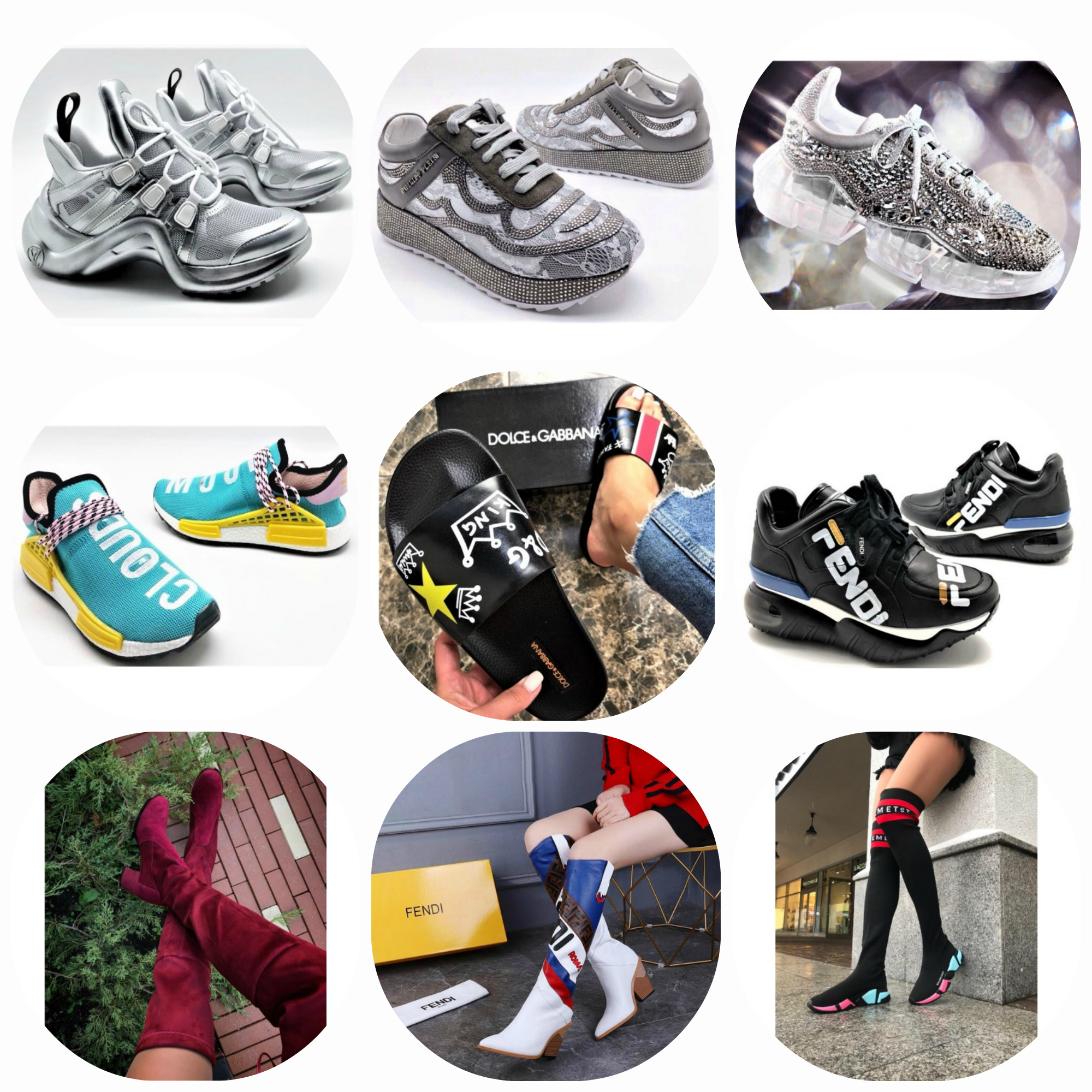 �����. ������� ������ Chanel, Dior, Dolce & Gabbana, Louls Vuitton, Prada, Jimmy Choo, Valentino, Versace... 