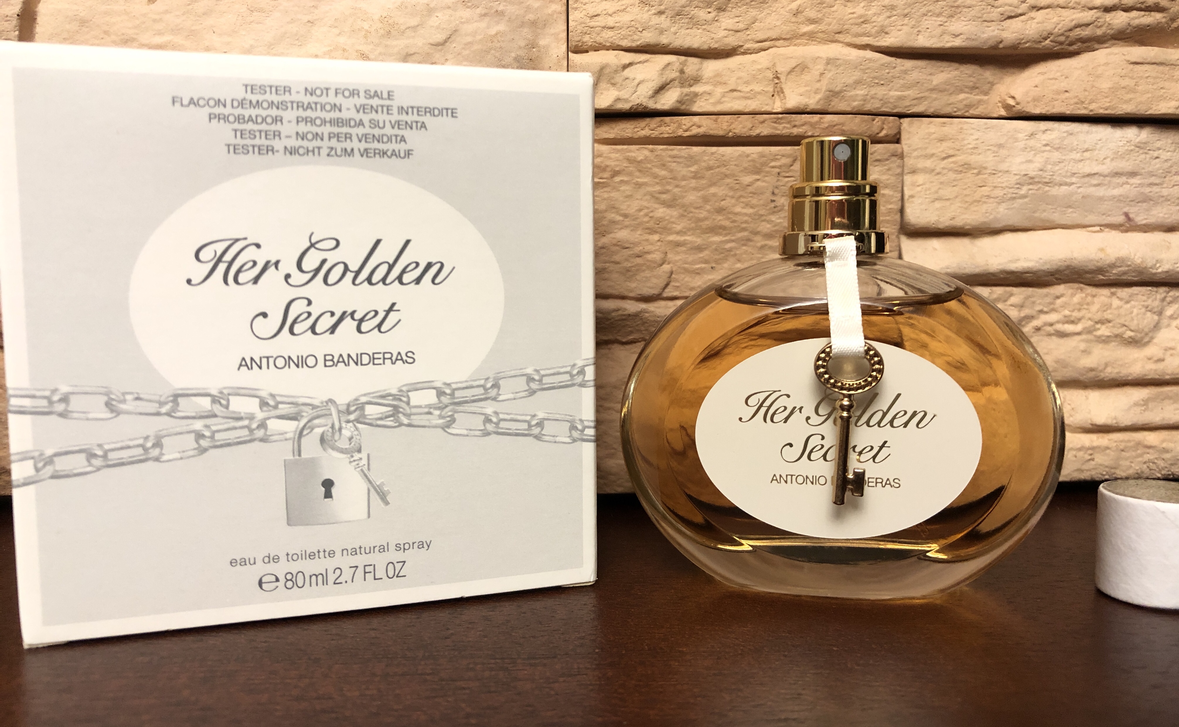 � �������. �������� ������� �����) ������. ��������� ���� ANTONIO BANDERAS Her Golden Secret 80 ��, 600+%