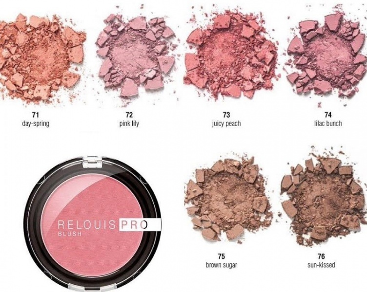 ������ ���������� Pro Blush �� Relouis-��������.����������� �������� ����� ������� ���������� ��������� �����.���� 164 ��� 