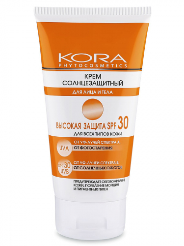 ���� ���� �������������� SPF 30 ��� ���� � ���� 150 ��    ������� ����: 338 �   �������: 42313   �����: Kora    ������� ���: �� ����