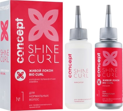 ���������� ��� ���������� ����� ����� ����� №1, Shine CURL, Concept (�������), 100 �� + 100��    ������� ����: 211.00 �   �����: Concept    ������� ���: �� ����
