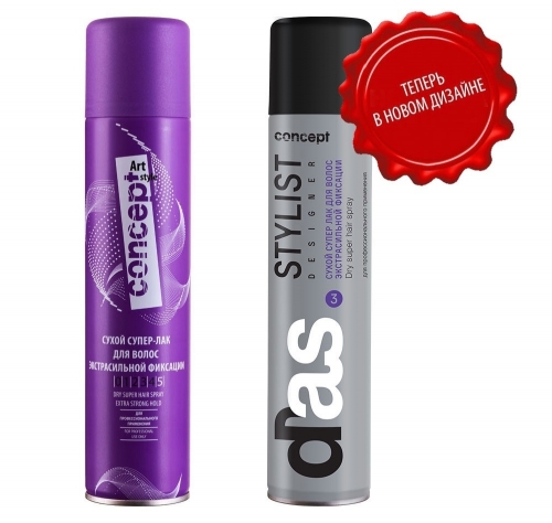 ����� ����� - ��� ��� ����� ������������� �������� (Dry Super Hair Spray), 300��    ������� ����: 242.00 �   �����: Concept  