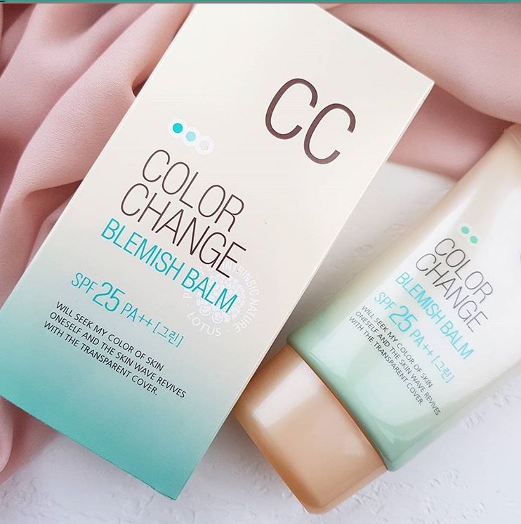 � �������. ������� ��������. �� ���� Lotus Color Change Blemish Balm. ����� ����