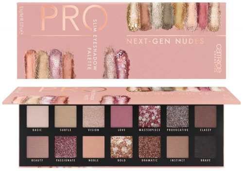 CATRICE/���� �/��� PRO SLIM eyeshadow palette Next-Gen Nudes 010/924652/    ������� ����: 673.54 �   �����: Catrice 