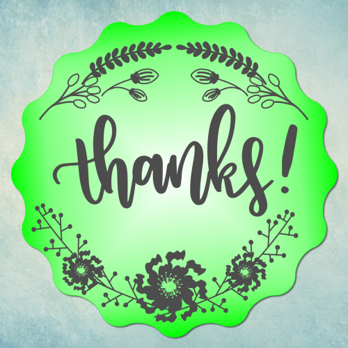 ���� "Thanks" (S) ARTMD1453