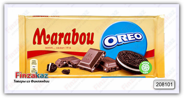 ������ �� ���������!������� Marabou Oreo-�������� ������� � ��������� ����������� ������� � ������������ ���������� �����.����  207 ��� �� 185 ��