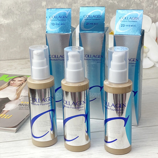 ����� ���������� ��������� ���� � ���������� - Enough Collagen Moisture Foundation!