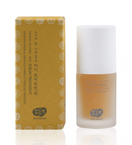��������� ���������� �������� ��� ����������, ��������������� � ������ ���� Organic Flowers Apple Sebum Treatment Wh@misa
