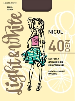 �������������� ������� �������� ��� ������� Nicol 40 Light&White ����� 62 �����, �������� �������� ��� �����, �������� - �����! 