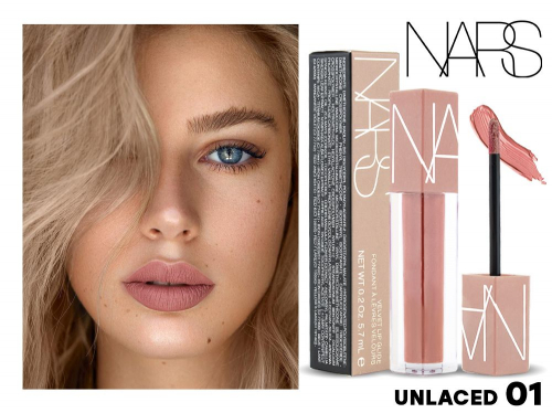  ������� ������ NARS Velvet Lip Glide, ��� Unlaced 01