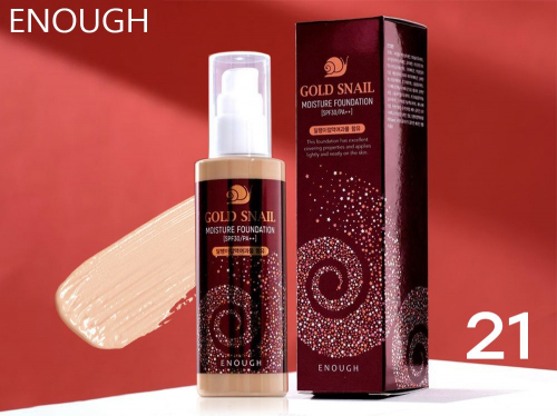  ��������! ���� ��������� � ������� Enough Gold Snail Foundation
