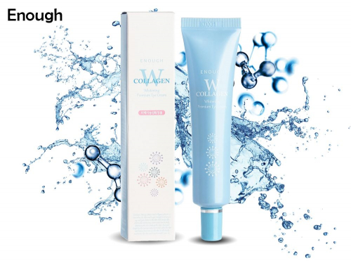 ���� ��� ������� ������ ���� ����������� Enough W Collagen Whitening Premium, 30 ml