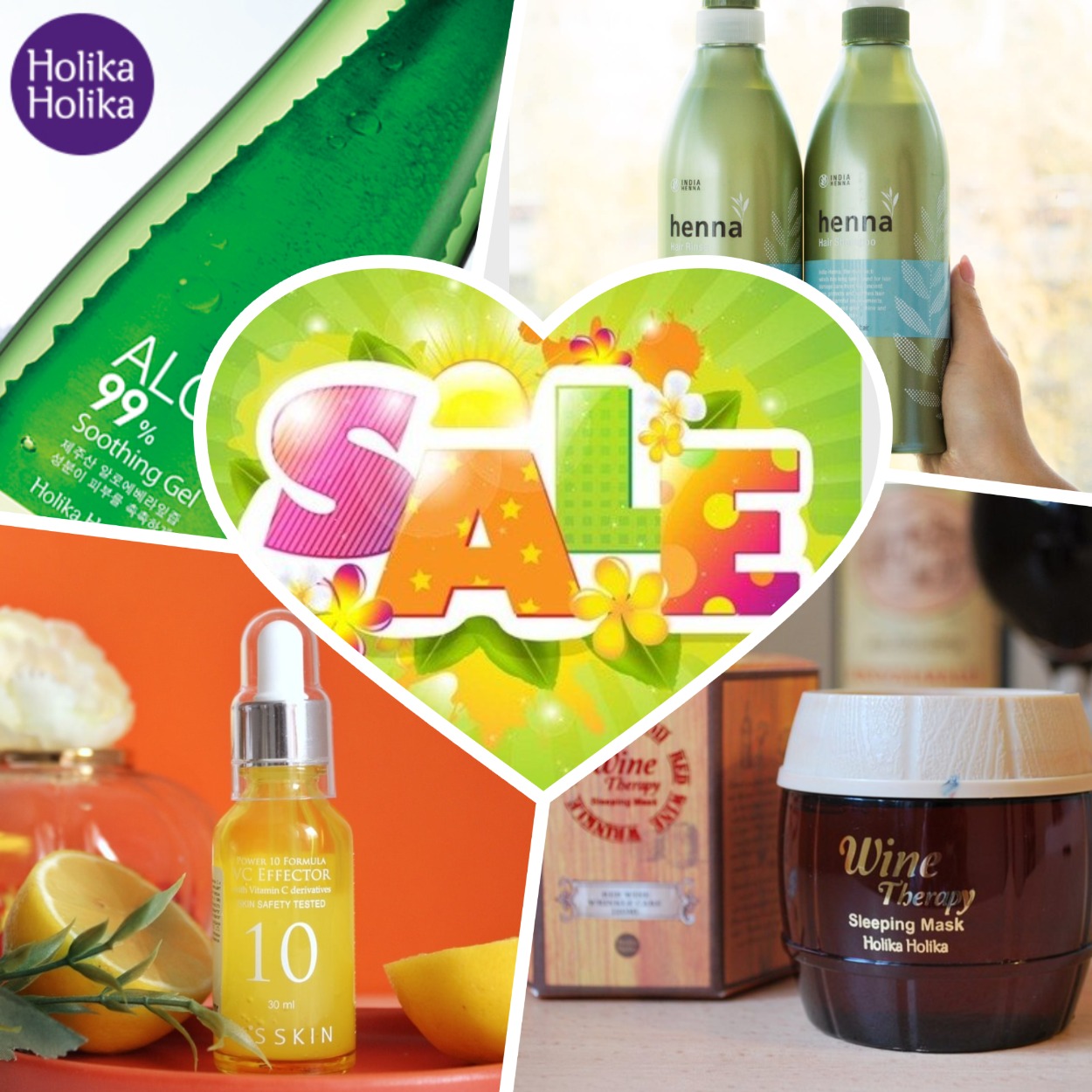 ������ SALE!!! ������ �� 20% �� ���������� ����������� - HolikaHolika (������� ���� ���� �� ��������� ����), It's Skin � ���� ��� ����� FlordeMan. ��� ����� � ������� ��������!