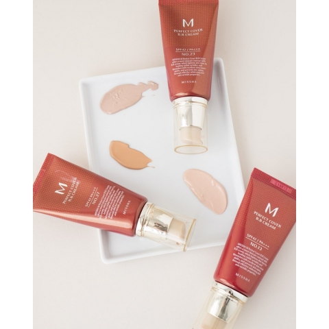 ����� ��������� � ���������� �� ���� M Perfect Cover BB Cream MIS*SHA - �������� ��� ������ ���� ����, �� ����� ���������� �����������.  