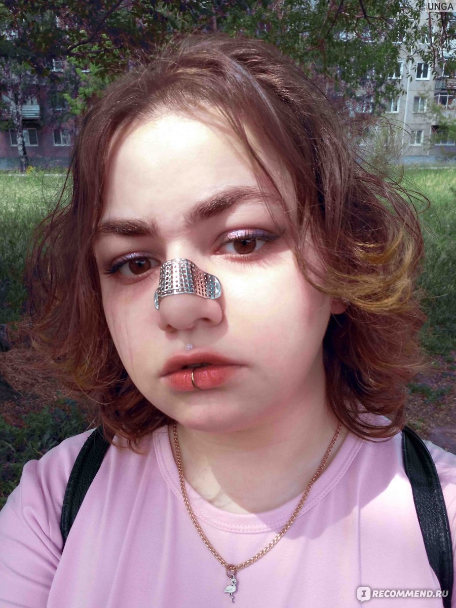 ��������� ��� ���� Aliexpress 2022 New Ins European American Fashion Band-Aid Nose Clip Decoration Woman Girl Men Party Tourism Nightclub Jewelry Accessories