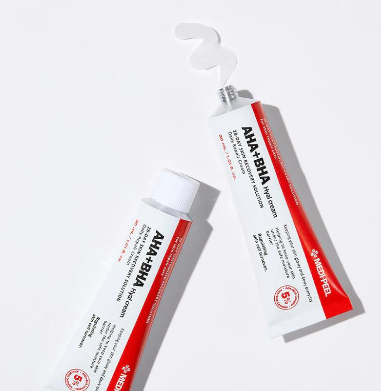 ��������� � ����������� ��������� �������� � ������ - ����������� ����  Medi-Peel AHA BHA 28 Days Hyal Cream