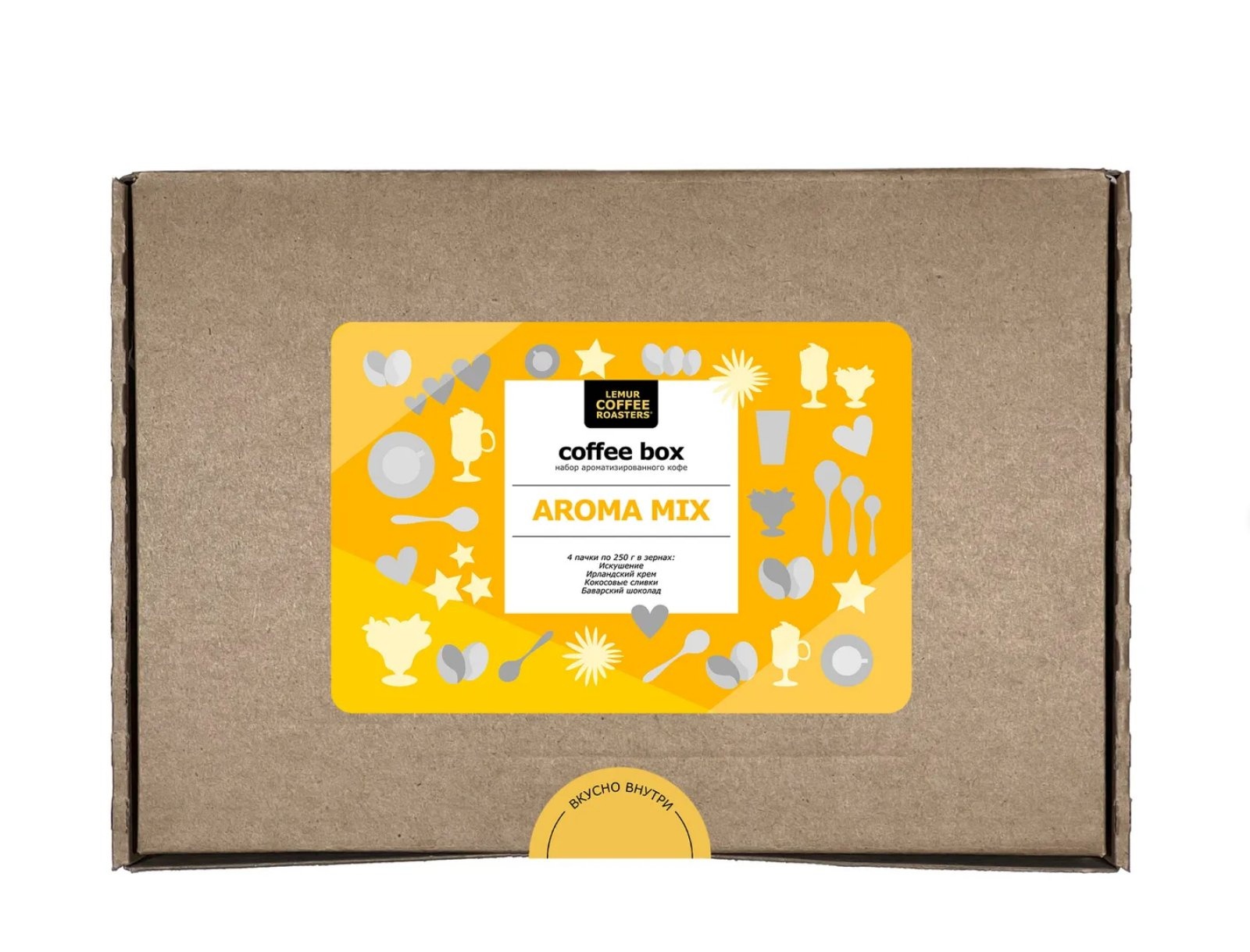 ������� - 4 ���� ������ � ����� ������ Aroma Mix - ����������������� ���� � ������ (4 ���� �� 250 � )