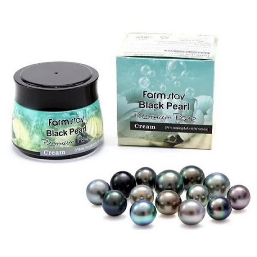���� ��� ���� FarmStay Black Pearl Premium Pore Cream 70g.         ������� ����: 465 �