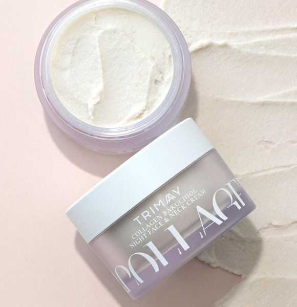 ������ ���� ��� ���� � ��� � ���������� Trimay Collagen Bakuchiol Night Face & Neck Cream �������� ������� �������� �������