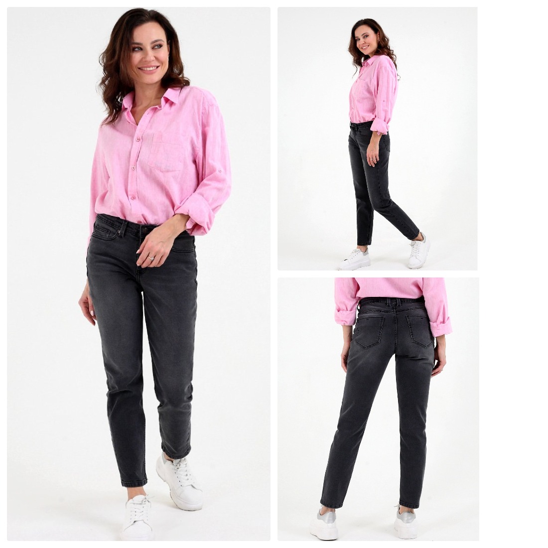 �������! ������� ������ � ����� ���������. ������� Boyfriend fit. ��� ��������� ������� �� ����� ������ ���������� ���� �� 2-� ������. ������� ������ ����� ������� � ������� �����, ��������� � ����, ����������� �����.   