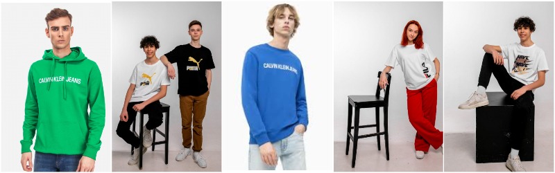 �������� � ���� Ni*ke � Ca*lvin Klein. � ��� �������� ��������� ������, Nik*e � Adid*as