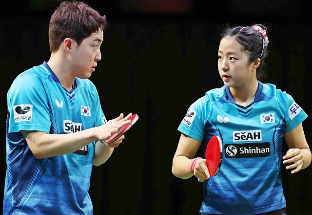 Shin Yubin, Lim Jong-hoon win mixed doubles at WTT Rio first win in nine months